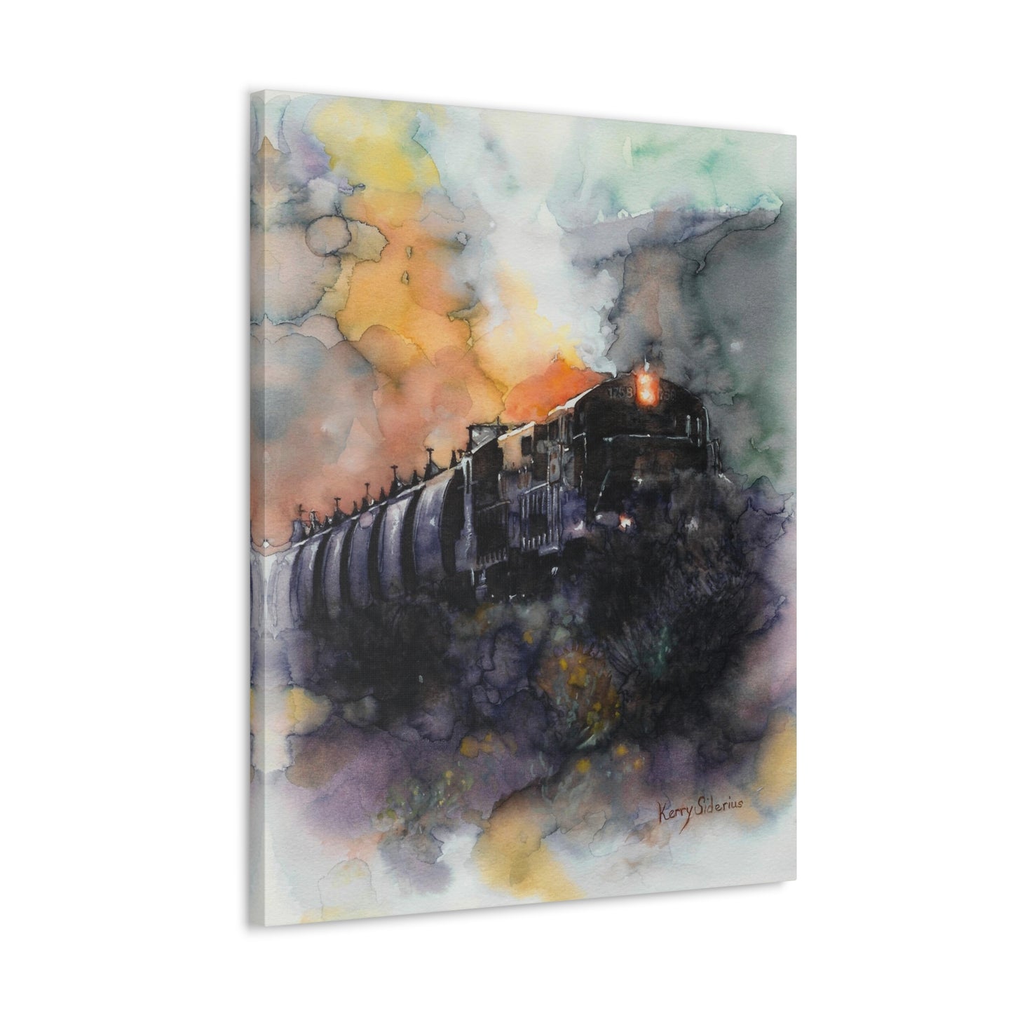 "Wenatchee to Omak and Back" Canvas Gallery Wrap