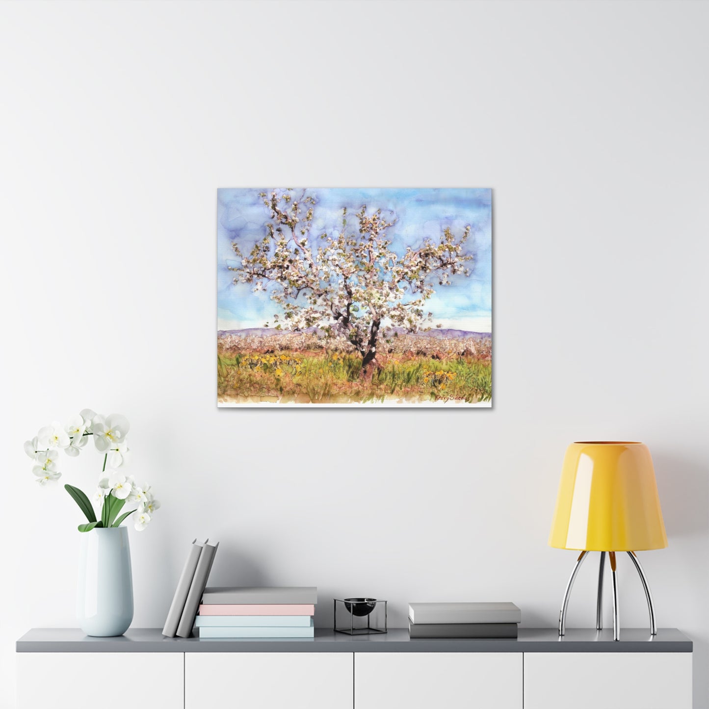 "Apple Blossom Tree" Canvas Gallery Wrap