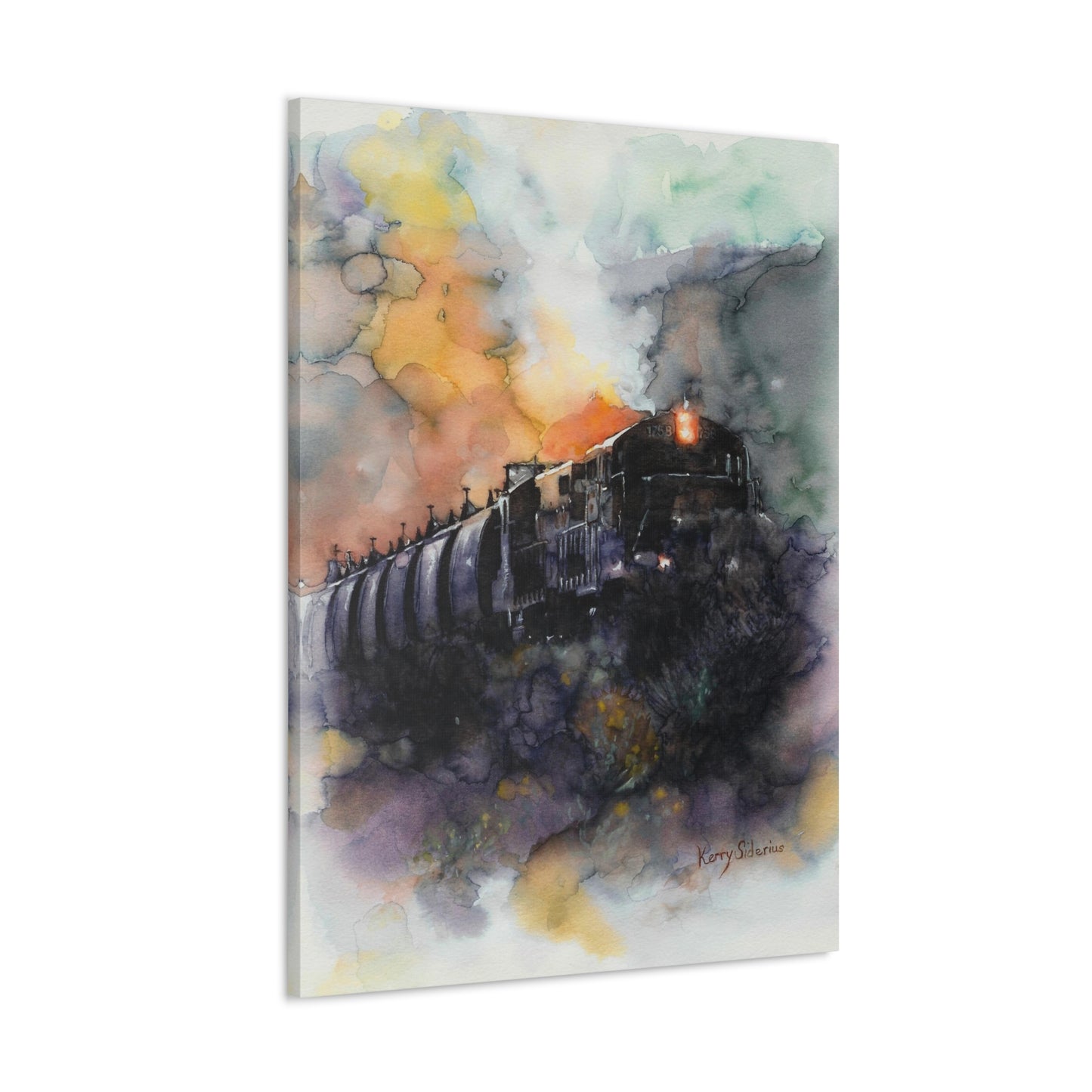 "Wenatchee to Omak and Back" Canvas Gallery Wrap
