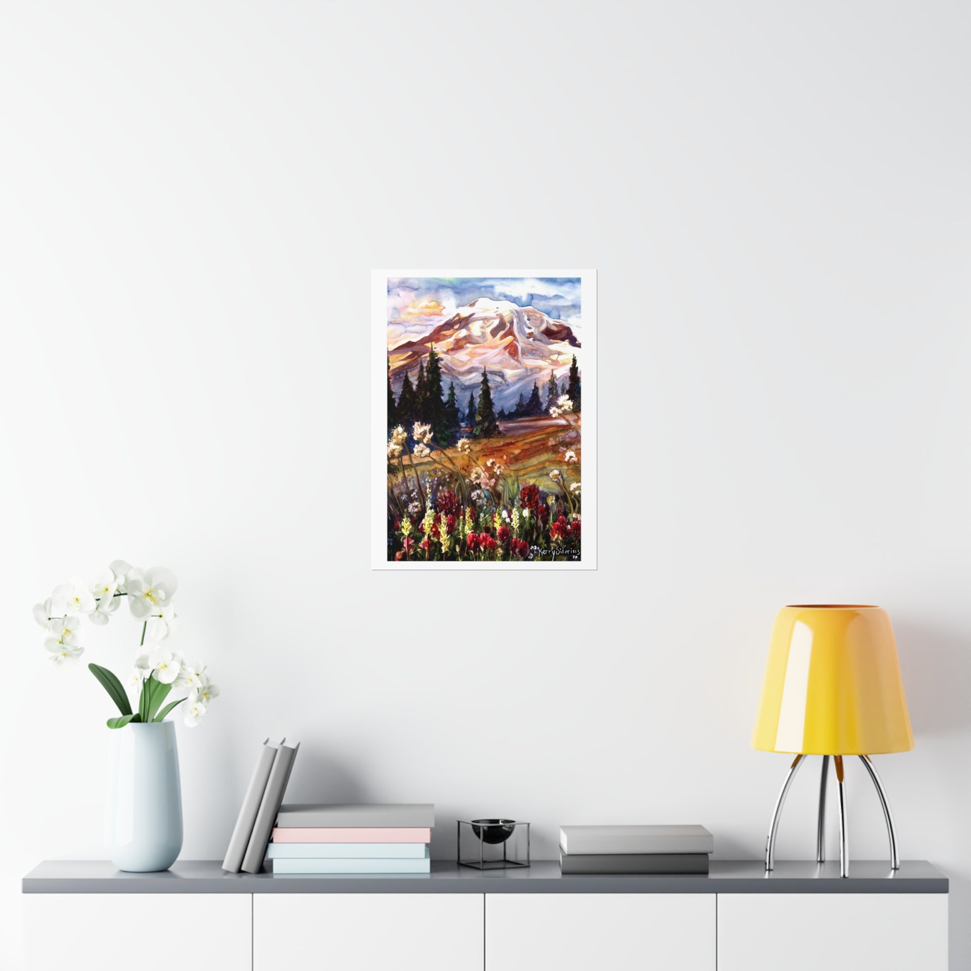 "Rainier" Premium Poster Print - Kerry Siderius Art 