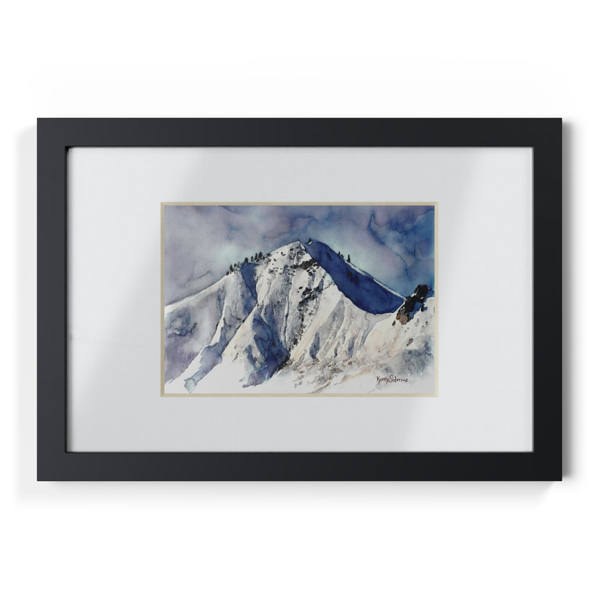"Bound for Mission Ridge" Framed Print - Kerry Siderius Art 
