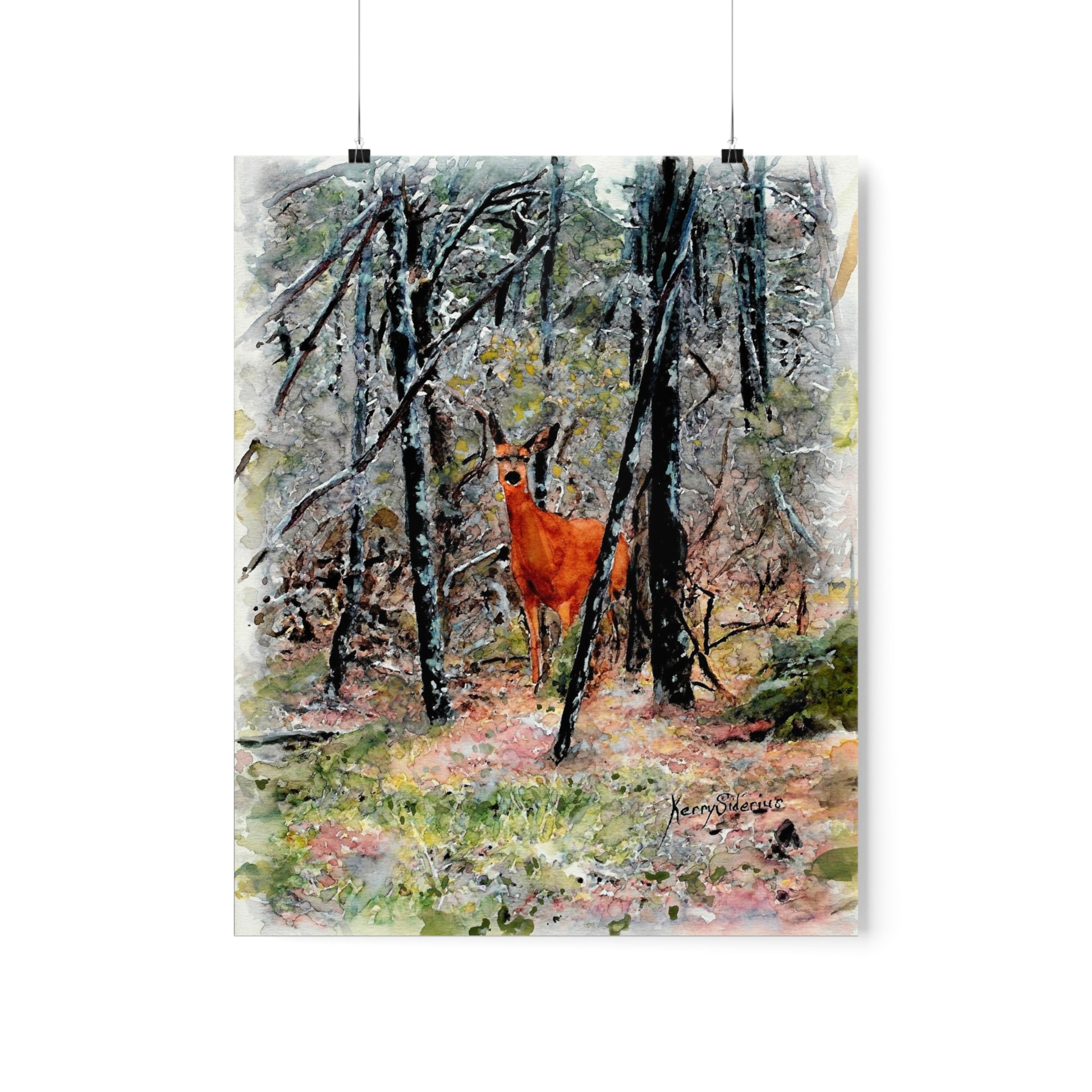 "New Growth in Last Summer's Burn" Archival Poster Print (2 Sizes) - Kerry Siderius Art 