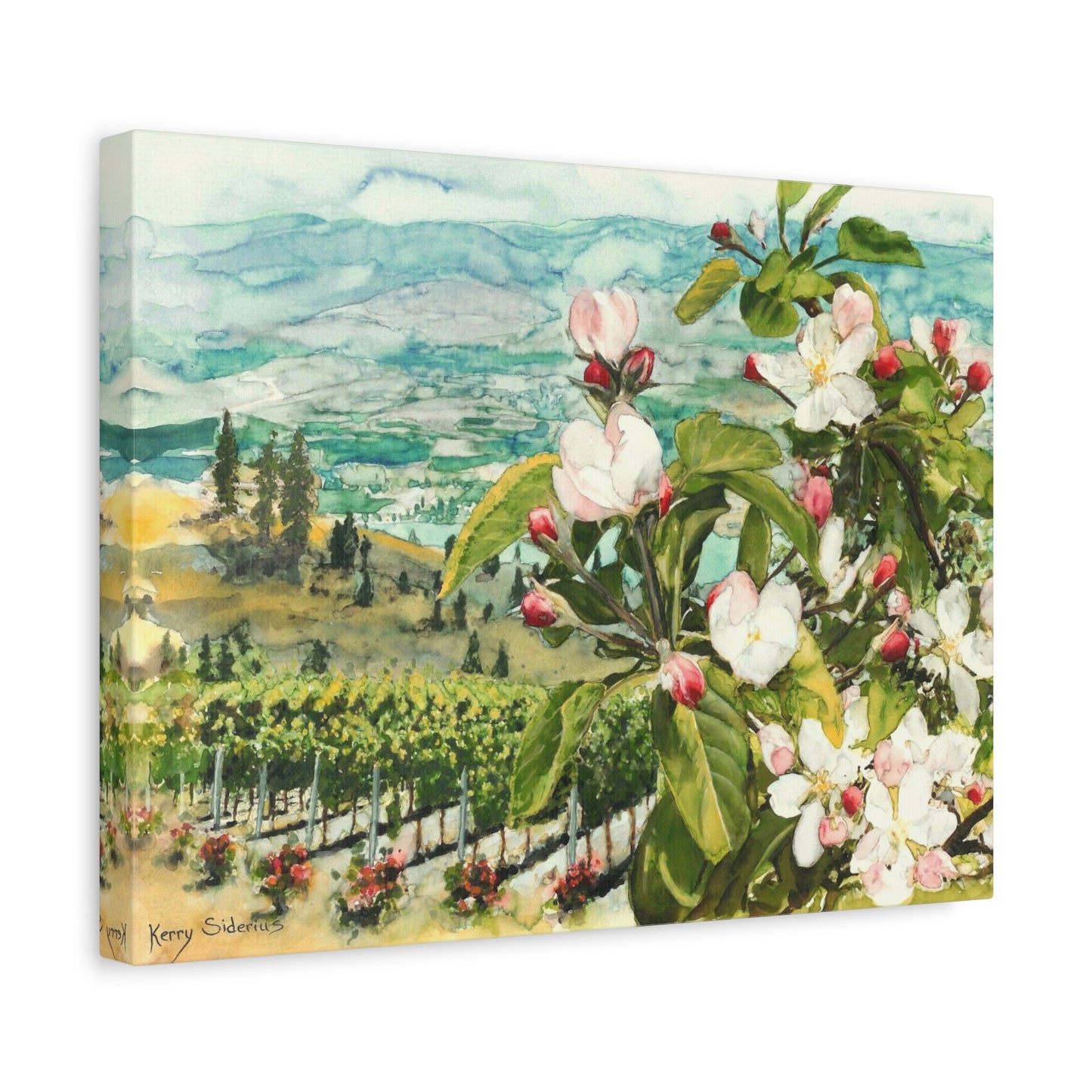"Apples to Grapes, Malaga" Matte Canvas, Stretched, 1.25"