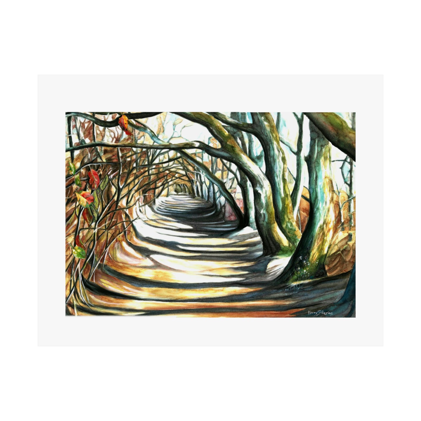"Fall Tunnel" Archival Poster Print