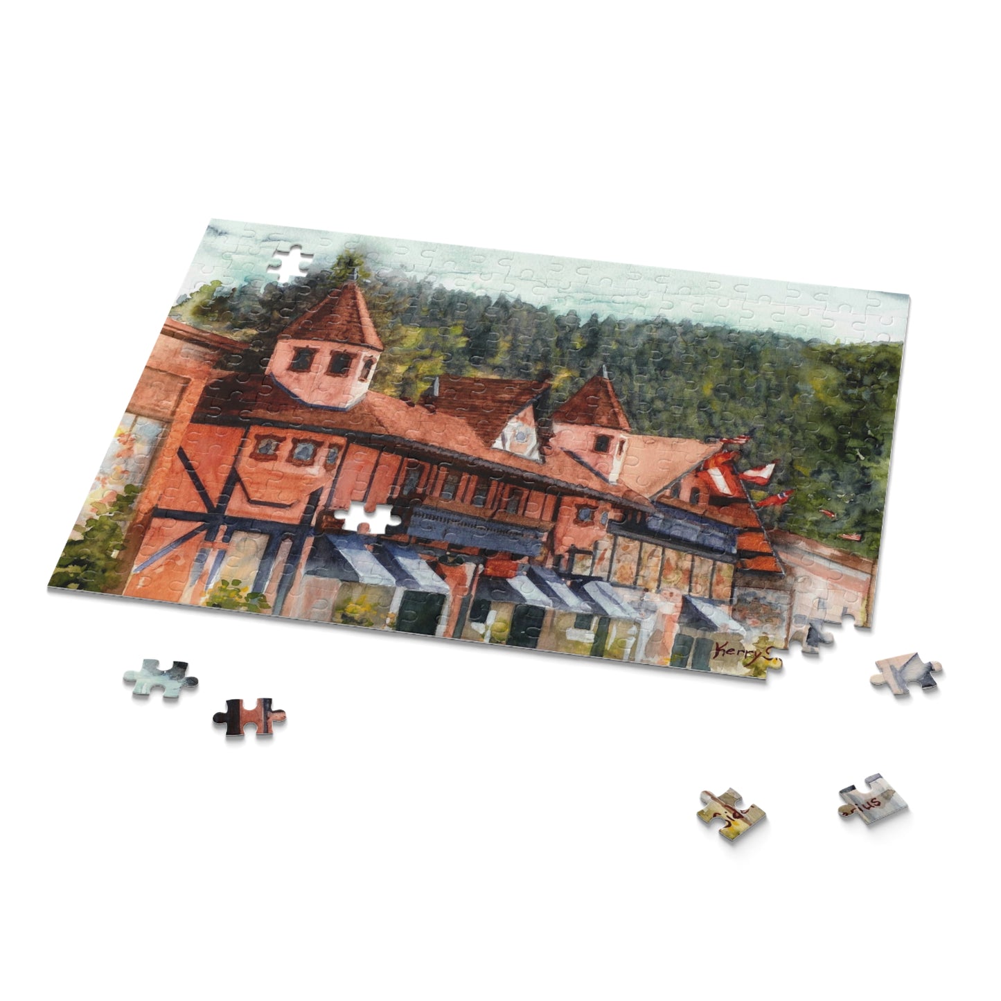Leavenworth Front Street Puzzle (252 Pieces)
