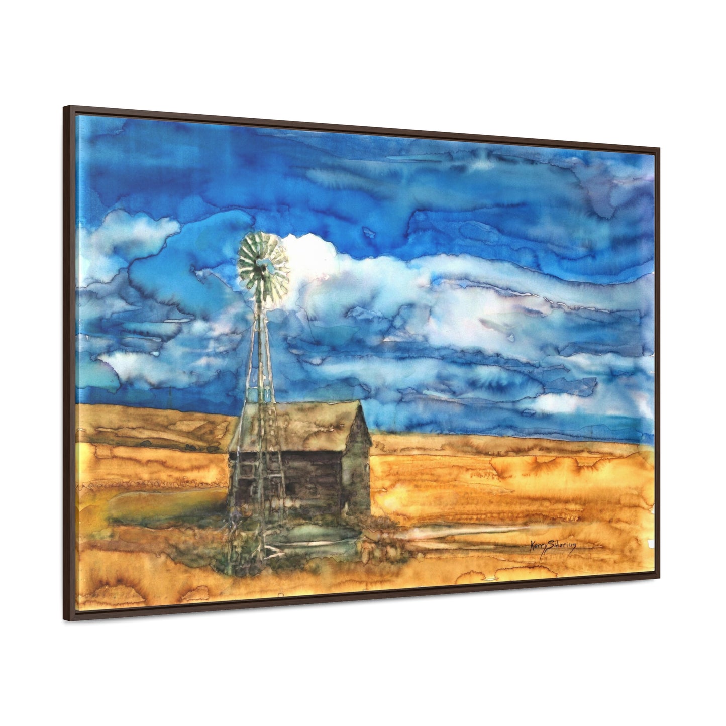 "Waterville Windmill" Gallery Wrapped Wood-Framed Canvas - Kerry Siderius Art 