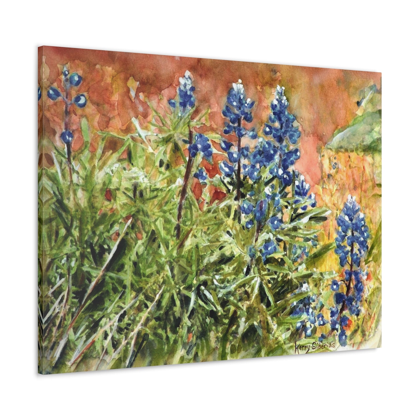 "Lupine Above Leavenworth" Canvas Gallery Wraps