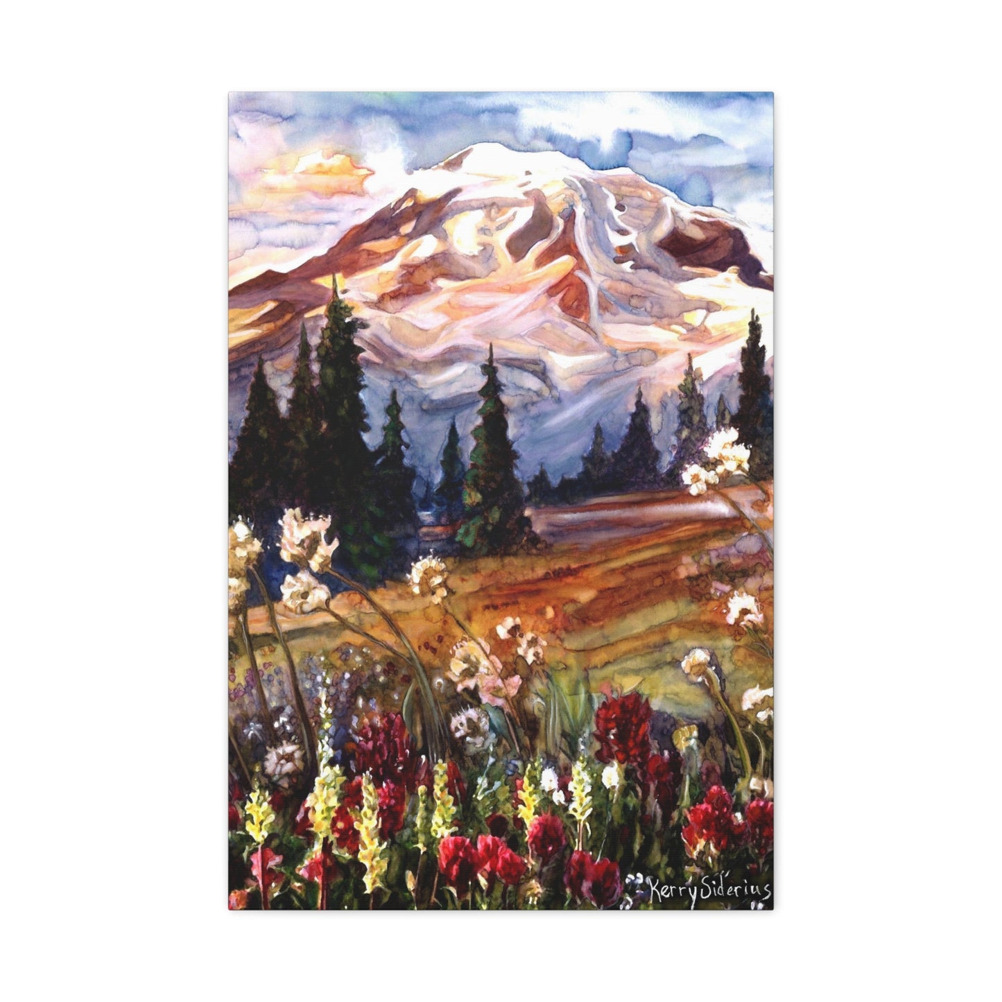 "Rainier" Gallery Wrapped Canvas (20x30) - Kerry Siderius Art 