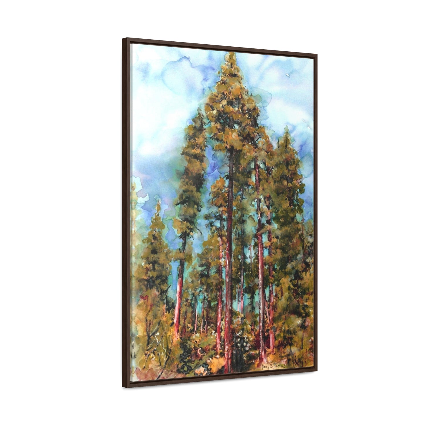 "Meeting of The Pines, Above Leavenworth" - Kerry Siderius Art 