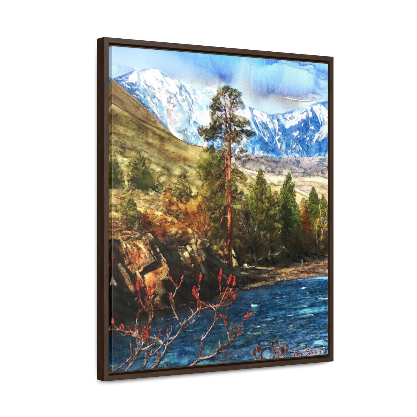"If I Were A Tree" Gallery Wrapped Wood-Framed Canvas - Kerry Siderius Art 