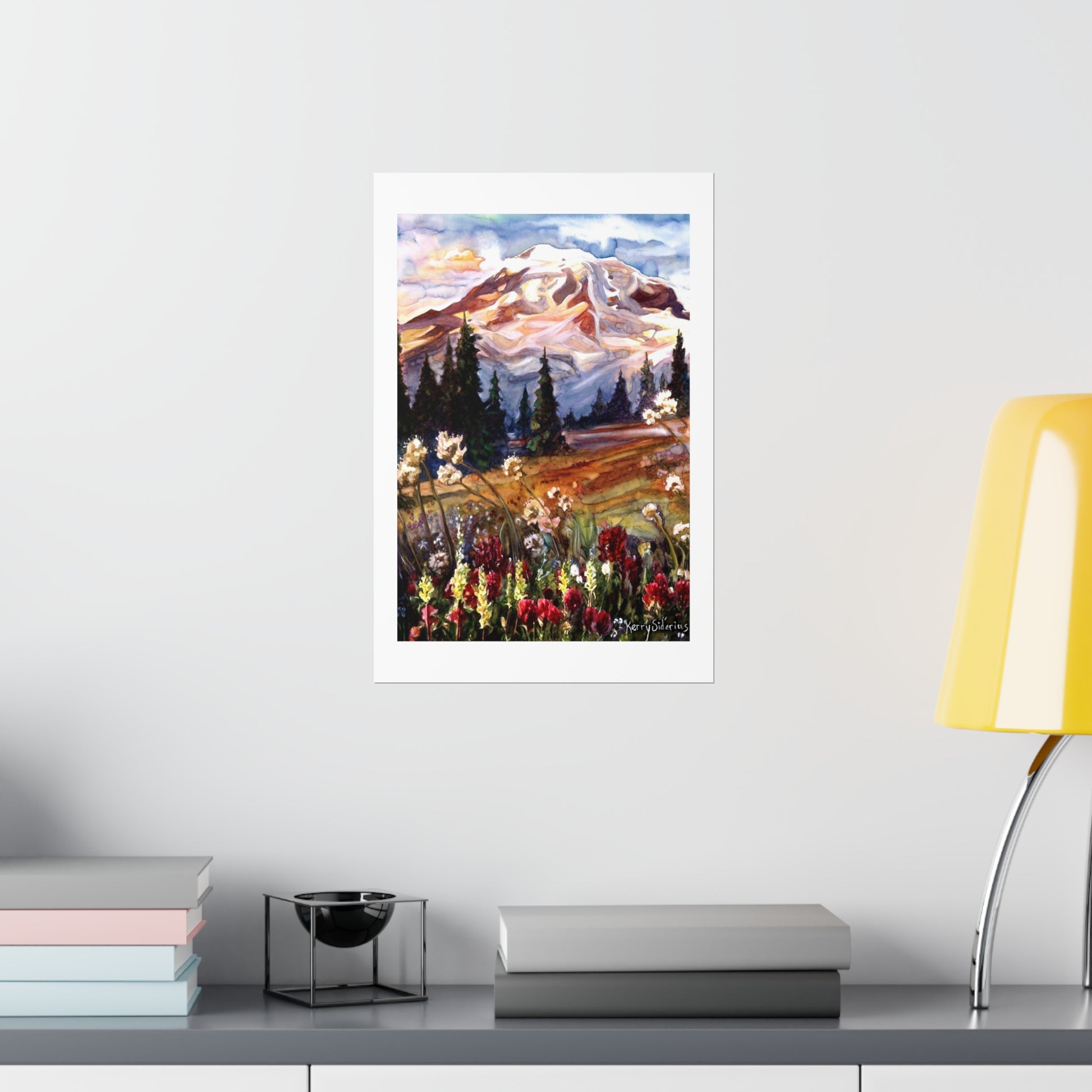 "Rainier" Premium Poster Print - Kerry Siderius Art 