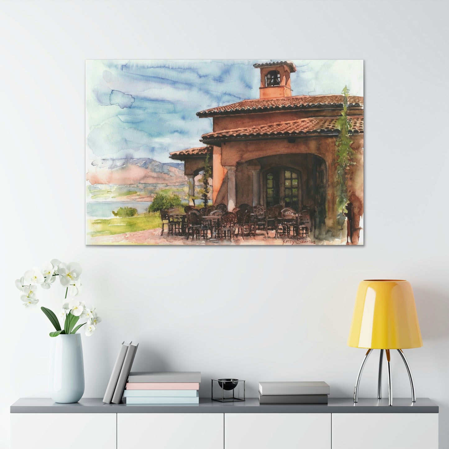 "Tsillan Cellars" Gallery-Wrapped Canvas - Kerry Siderius Art 