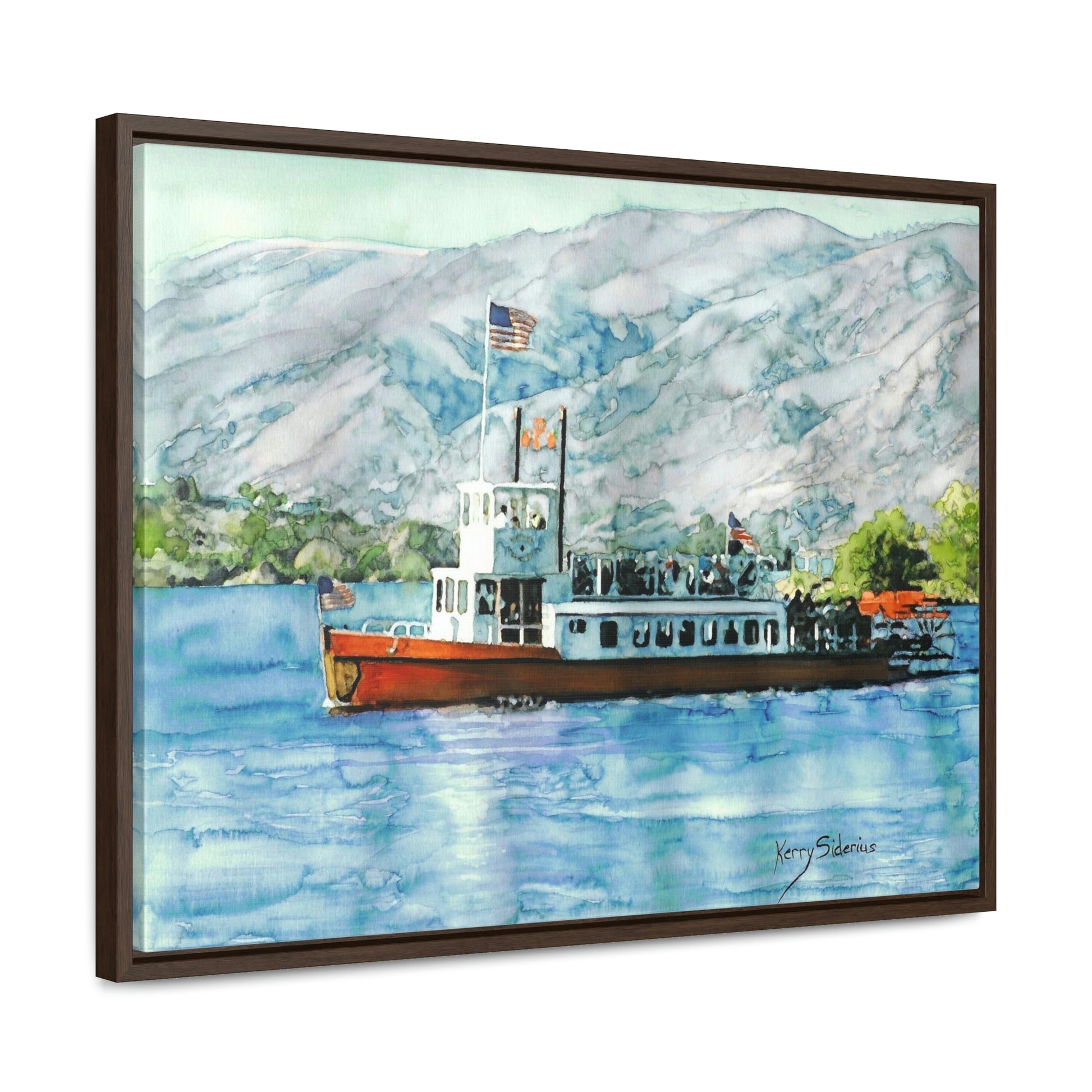 "Entiat Princess" Gallery Wrapped Wood-Framed Canvas - Kerry Siderius Art 