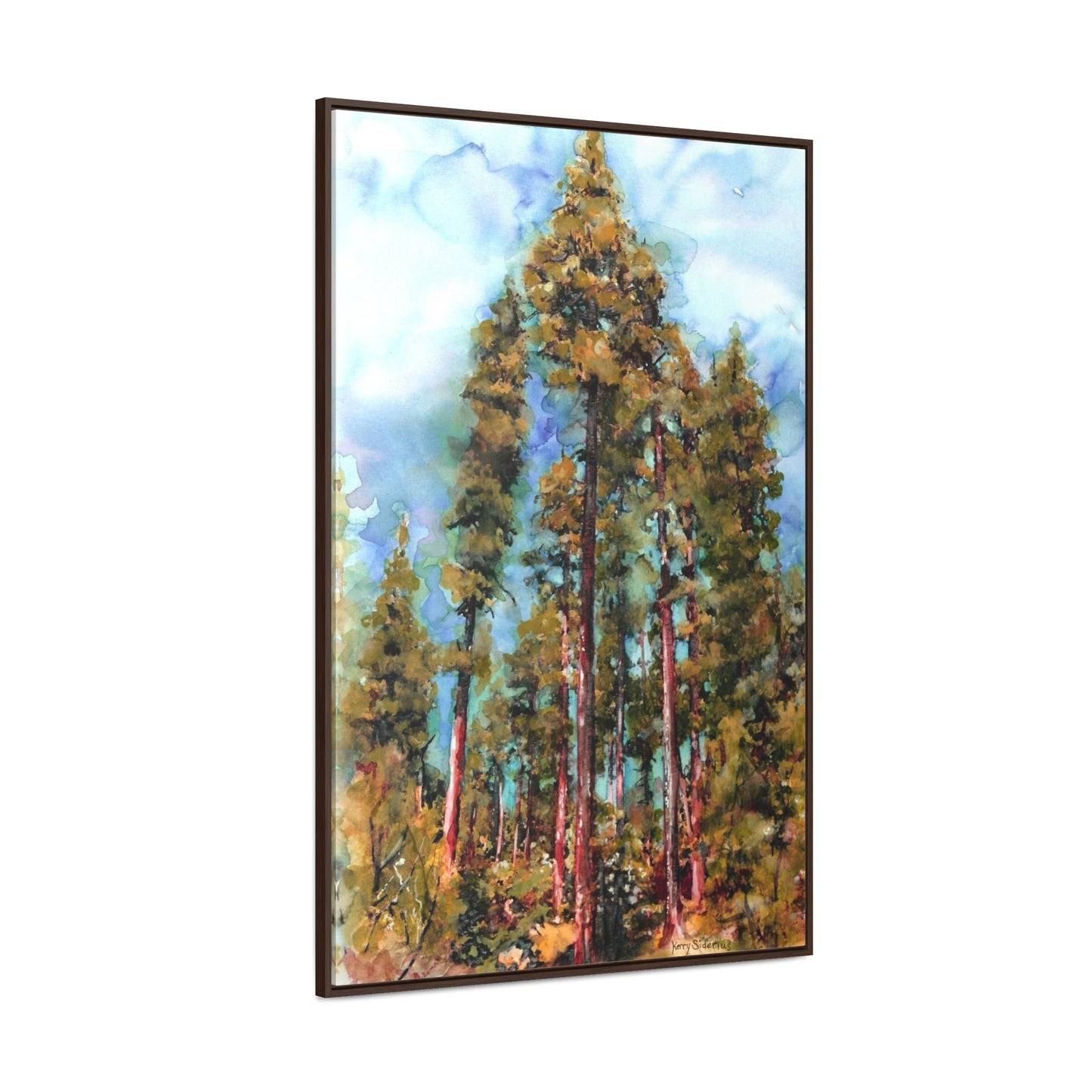 "Meeting of The Pines, Above Leavenworth" - Kerry Siderius Art 