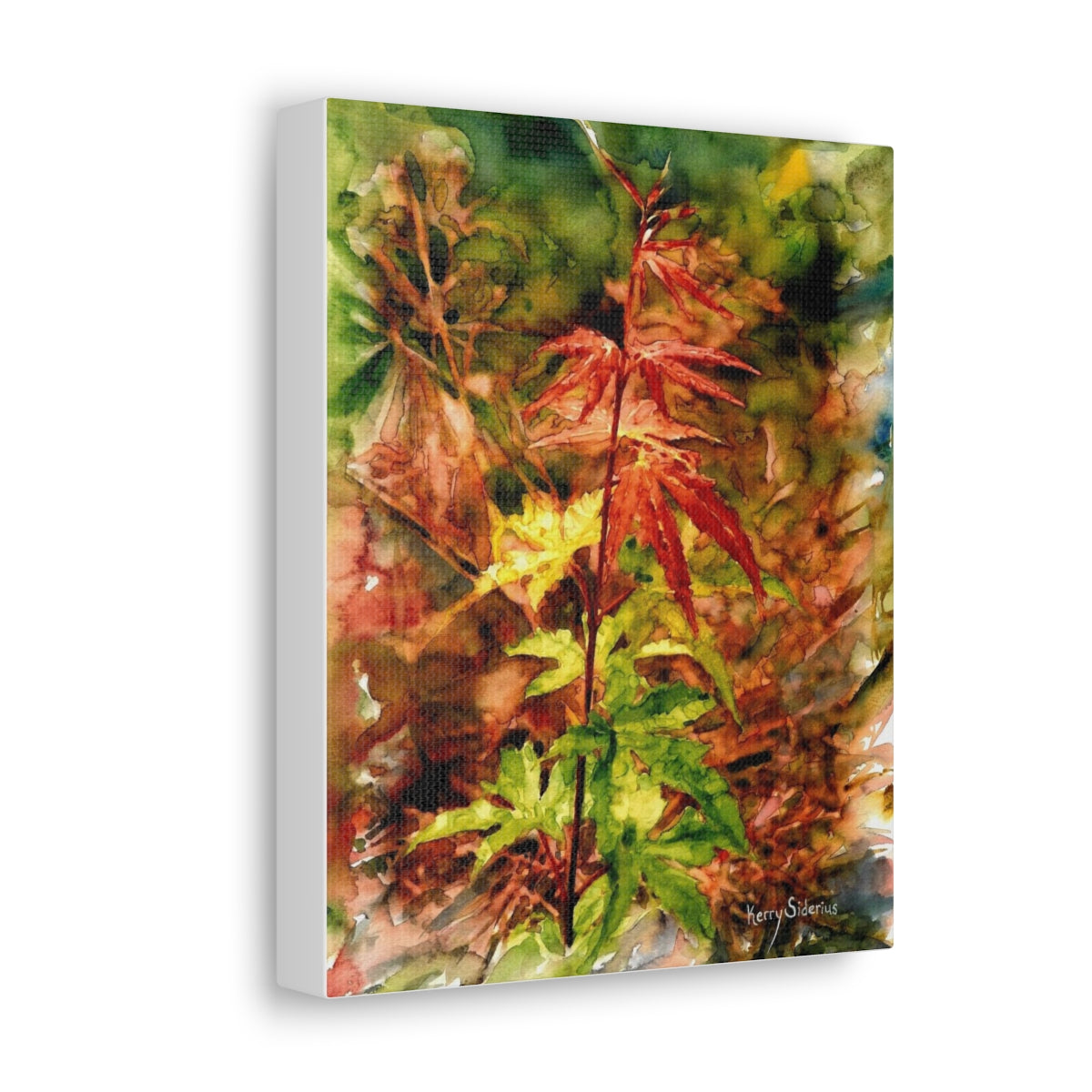 "Fall Leaves" Wrapped Canvas - Kerry Siderius Art 