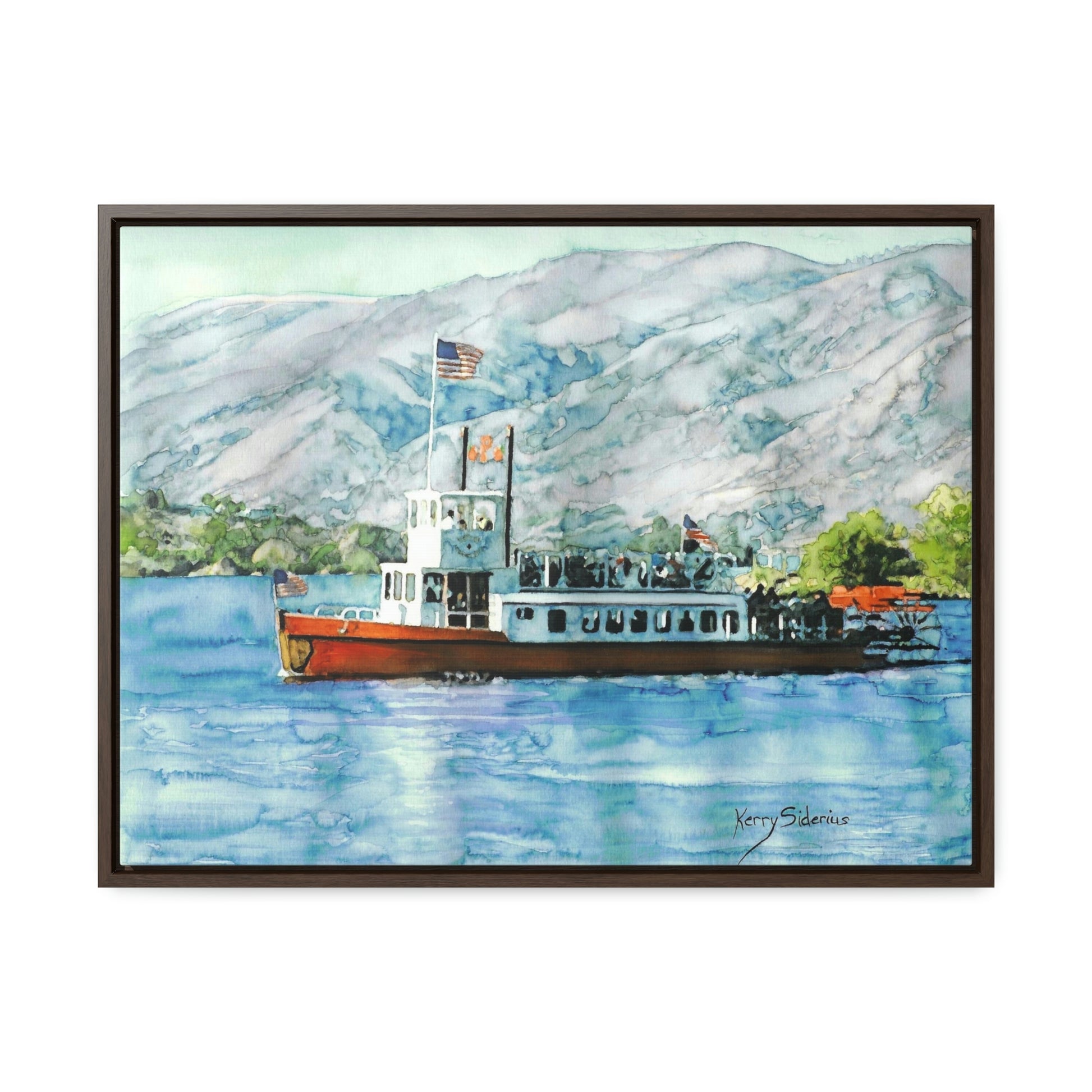 "Entiat Princess" Gallery Wrapped Wood-Framed Canvas - Kerry Siderius Art 