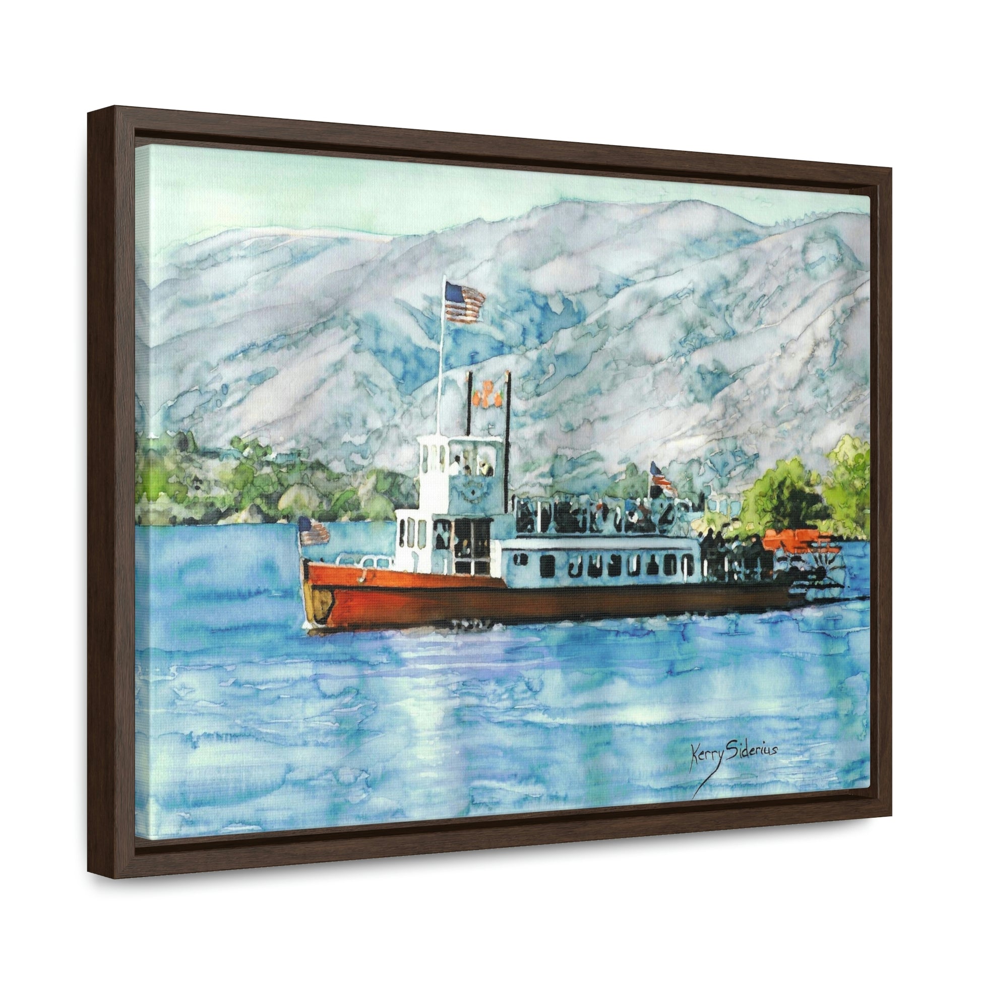 "Entiat Princess" Gallery Wrapped Wood-Framed Canvas - Kerry Siderius Art 