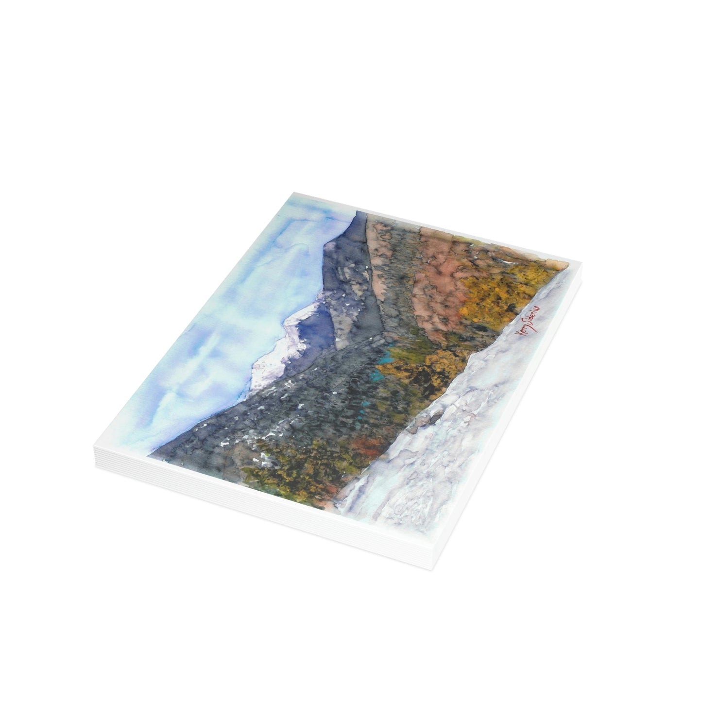 "Spring Hike with First Peek of Lake" Postcard Set - Kerry Siderius Art 