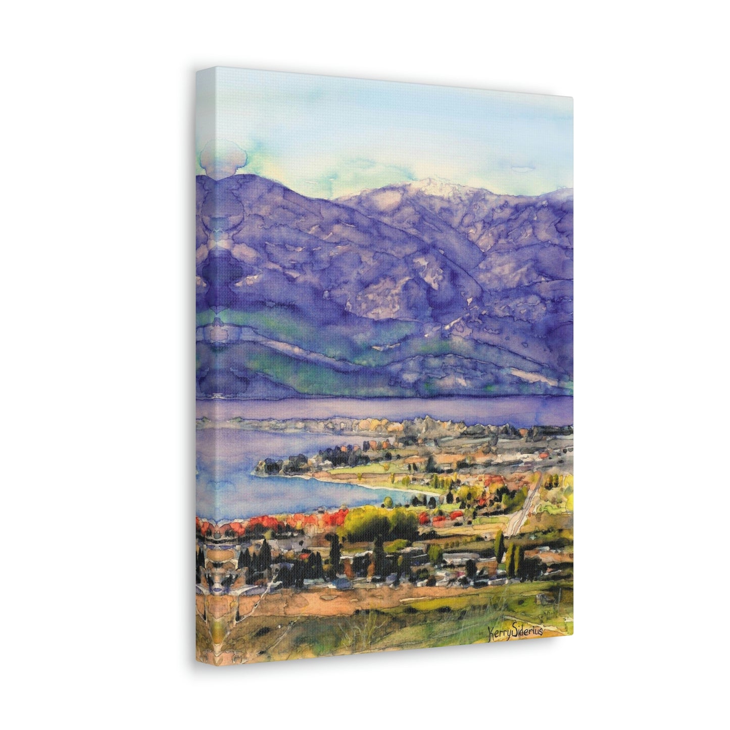 "Wapato Point, March" Gallery Wrapped Canvas - Kerry Siderius Art 